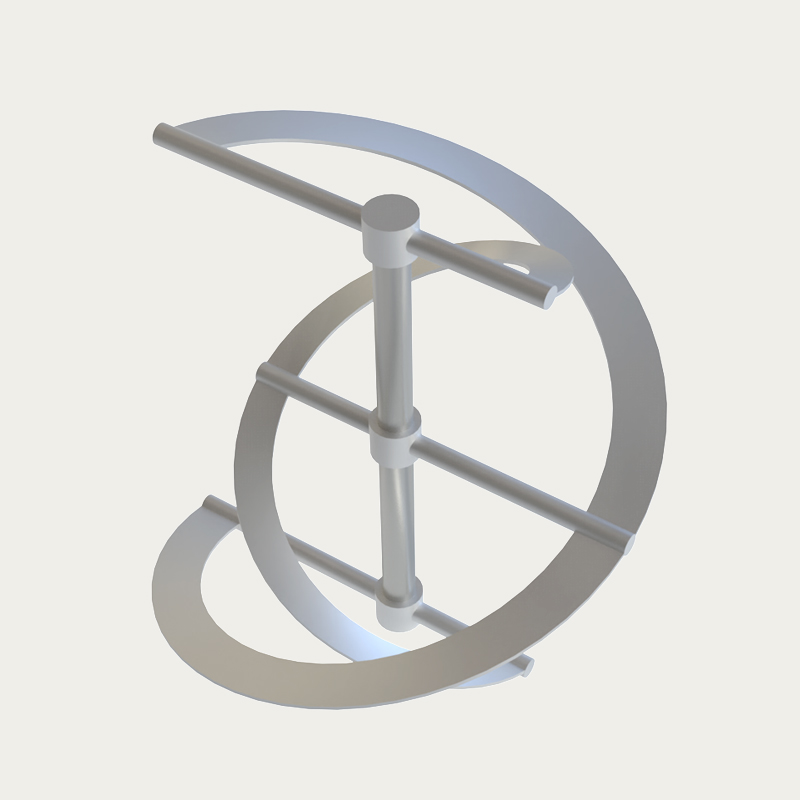 ZLG Spiral Ribbon Combined Stirring Paddle High Viscosity Agitator