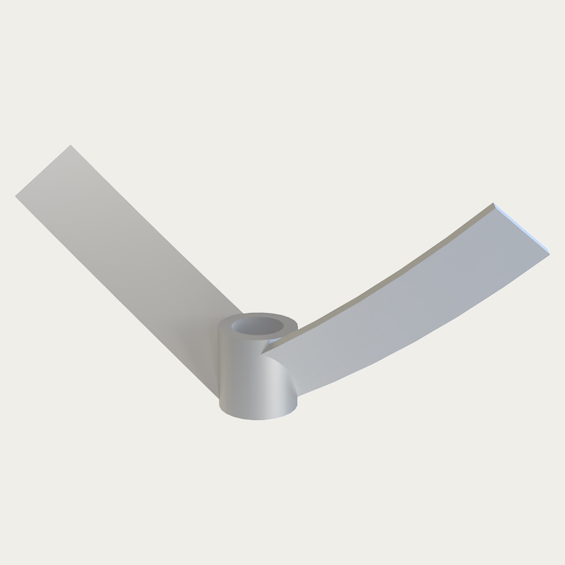 ZPJ Two-leaf Vidalia Low Viscosity Agitator